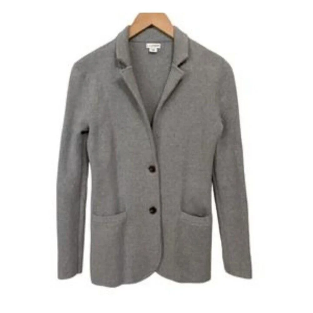 J. Crew Size S Gray Cardigan Sweater